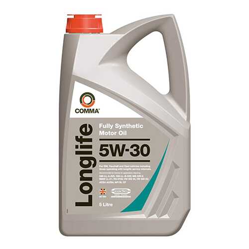 Моторное масло Comma long life 5W-30 5л в Несте Ойл