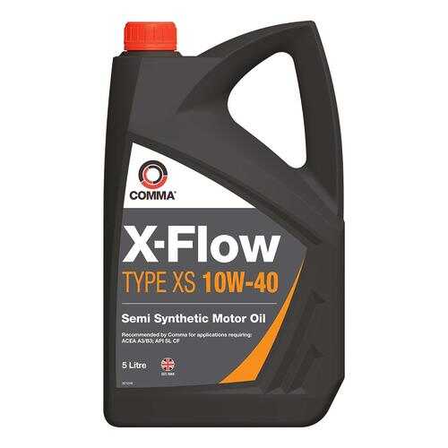 Моторное масло Comma x-flow type xs 10W-40 5л в Несте Ойл