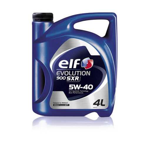 Моторное масло elf Evolution 900 SXR 5W-40 4л в Несте Ойл