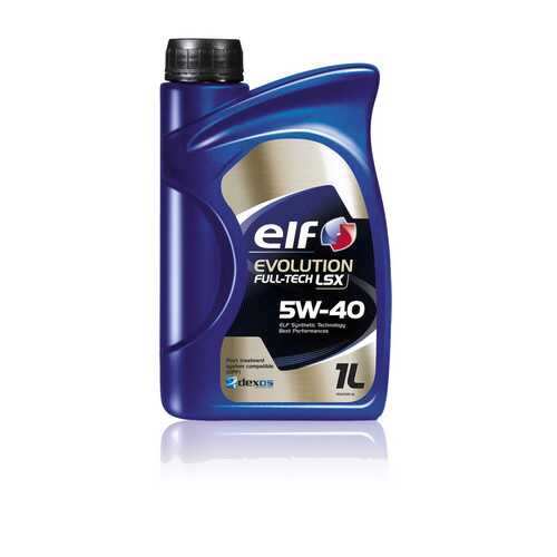 Моторное масло elf Evolution Full-Tech LSX 5W-40 1л в Несте Ойл
