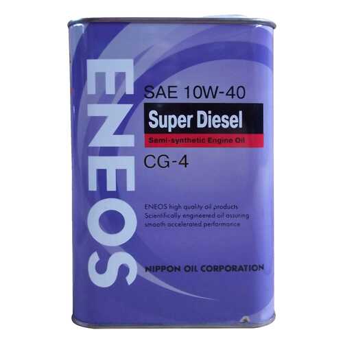 Моторное масло Eneos Super Diesel Semi-Synthetic SAE 10W-40 0,946л в Несте Ойл