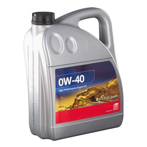 Моторное масло Febi Bilstein 0W-40 5л в Несте Ойл