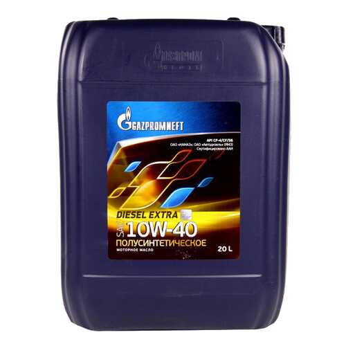 Моторное масло Gazpromneft Diesel Extra 10W-40 20л в Несте Ойл