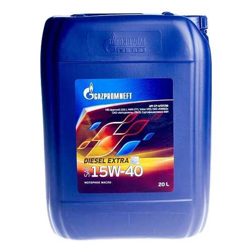 Моторное масло Gazpromneft Diesel Extra 15W-40 20л в Несте Ойл