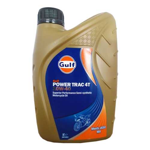 Моторное масло Gulf Power Trac 4T 10W-40 1л в Несте Ойл