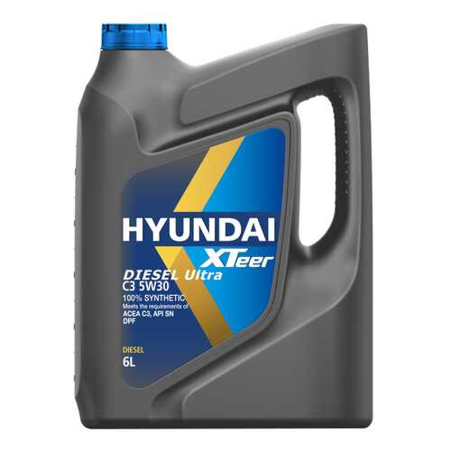 Моторное масло Hyundai-KIA Diesel Ultra C3 5W-30 6л в Несте Ойл