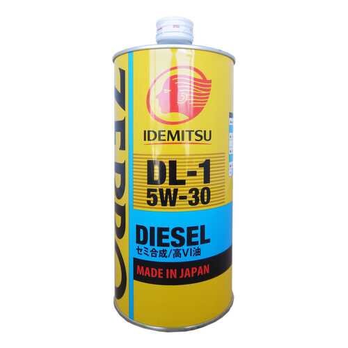 Моторное масло Idemitsu Zepro Diesel DL-1 5W-30 1л в Несте Ойл