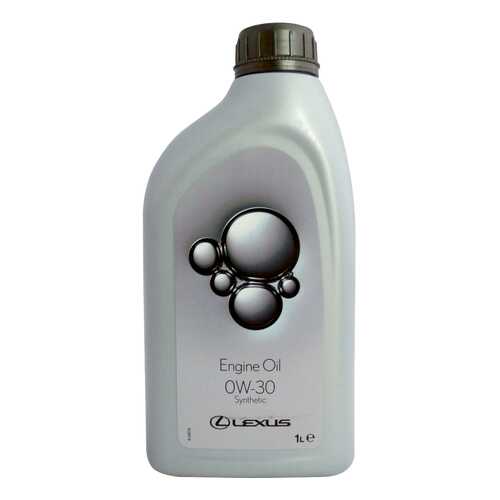 Моторное масло Lexus Engine Oil Synthetic 0W-30 1л в Несте Ойл