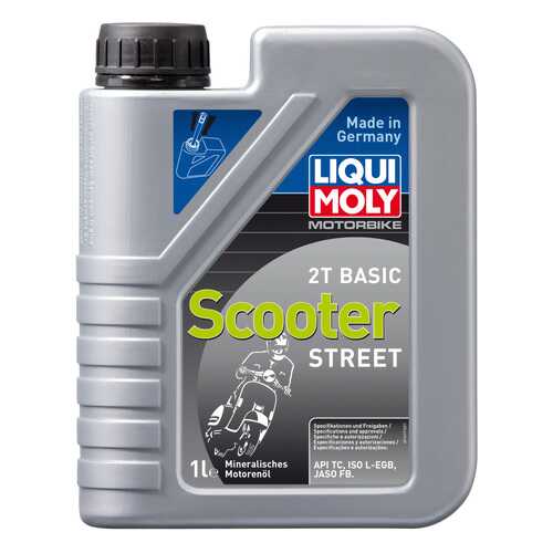 Моторное масло Liqui moly Motorbike 2T Basic Scooter TC 30 1л в Несте Ойл