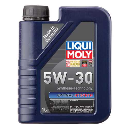 Моторное масло Liqui moly Optimal HT Synth 5W-30 1л в Несте Ойл