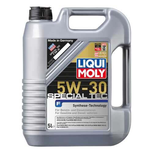 Моторное масло Liqui moly Special Tec F 5W-30 5л в Несте Ойл