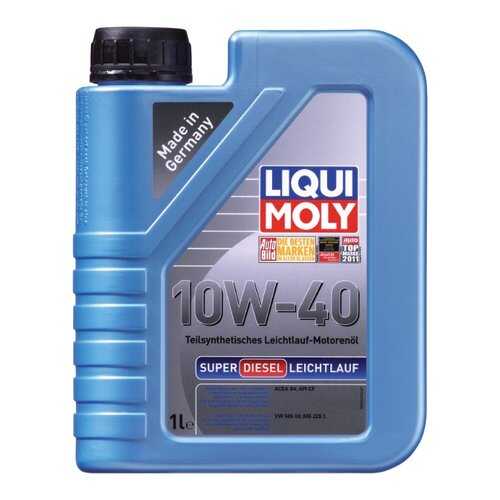 Моторное масло Liqui moly Super Diesel Leichtlauf SAE 10W-40 1 л в Несте Ойл