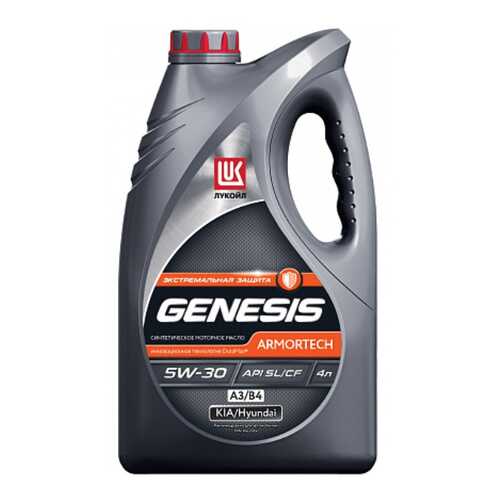 Моторное масло Lukoil Genesis Armortech А3/В4 5W-30 4л в Несте Ойл