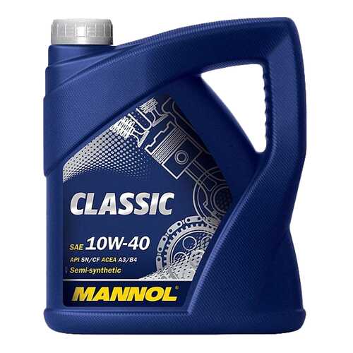 Моторное масло Mannol Classic SNCF 10W-40 4л в Несте Ойл