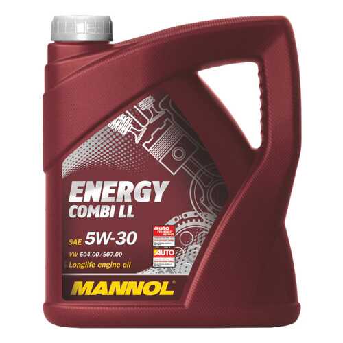 Моторное масло Mannol Ehergy Combi LL 5W-30 4л в Несте Ойл