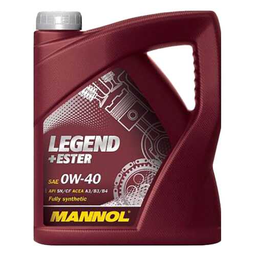 Моторное масло Mannol Ester 0W-40 4л в Несте Ойл