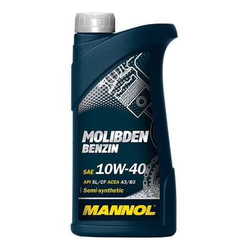 Моторное масло Mannol Mos Benzin 10W-40 1л в Несте Ойл