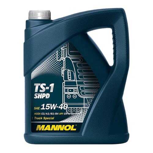 Моторное масло Mannol TS-1 SHPD 15W-40 5л в Несте Ойл