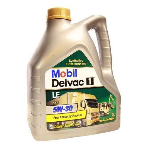 Моторное масло Mobil 1 Delvac LE 5W-30 4л в Несте Ойл