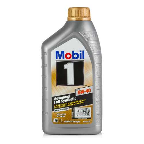 Моторное масло Mobil 1 FS X1 5W-40 1л в Несте Ойл