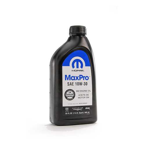 Моторное масло MOPAR MaxPro SAE 10W-30 (0,946л) в Несте Ойл