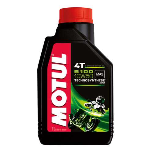 Моторное масло Motul 5100 4T 10W-50 1л в Несте Ойл