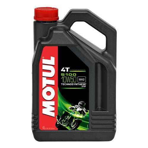 Моторное масло Motul 5100 4T 10W-50 4л в Несте Ойл