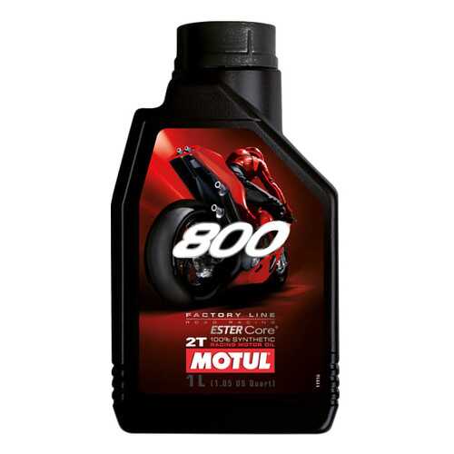 Моторное масло Motul 800 2T Factory Line Road Racing 1л в Несте Ойл