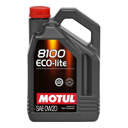 Моторное масло Motul 8100 Eco-lite 0W-20 4л в Несте Ойл