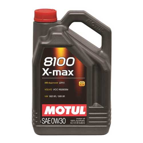 Моторное масло Motul 8100 X-max 0w-30 4л в Несте Ойл