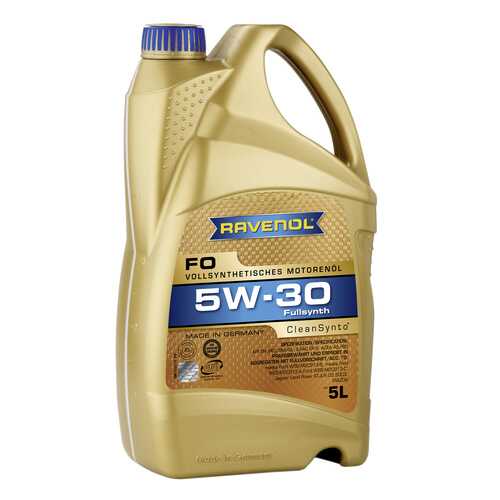 Моторное масло Ravenol FO SAE 5W-30 5л в Несте Ойл