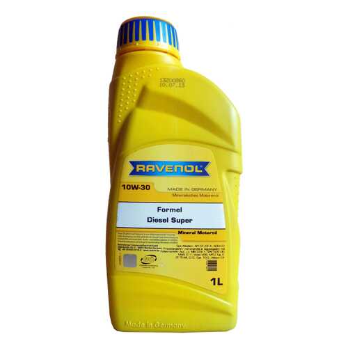 Моторное масло Ravenol Formel Diesel Super 10W-30 1л в Несте Ойл