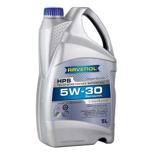 Моторное масло Ravenol HPS SAE 5W-30 5л в Несте Ойл