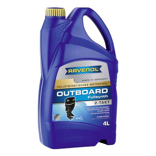 Моторное масло Ravenol Outboardoel 2T Fullsynth 5W-30 4л в Несте Ойл