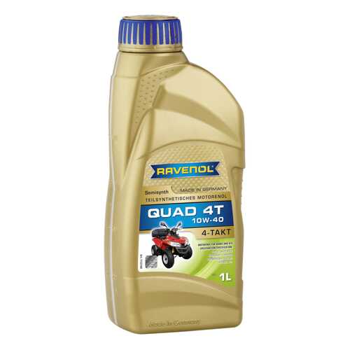 Моторное масло Ravenol QUAD 4T SAE 10W-40 1л в Несте Ойл