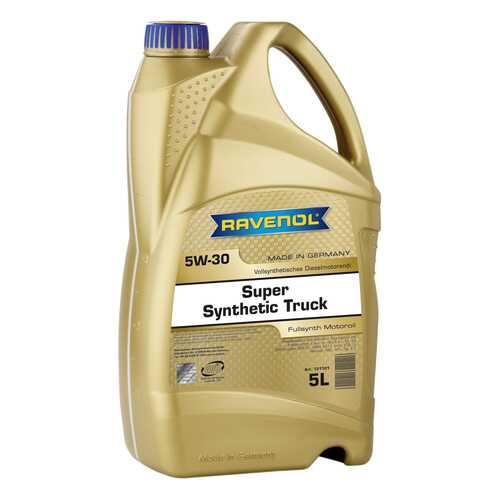 Моторное масло Ravenol Super Synthetic Truck SAE 5W30 5л в Несте Ойл