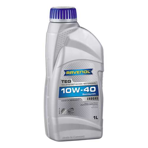 Моторное масло Ravenol TEG SAE 10W-40 1л в Несте Ойл