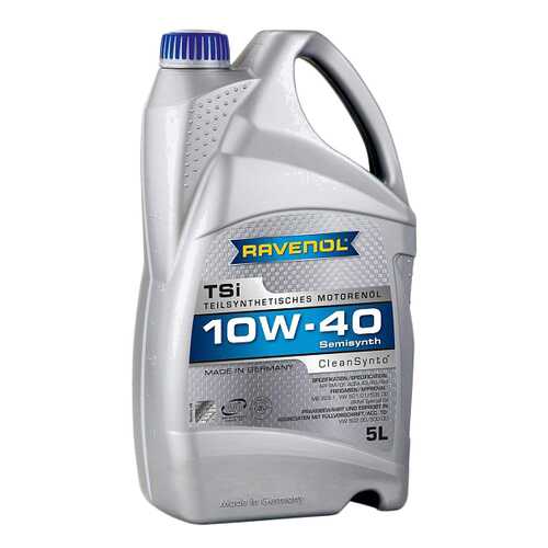 Моторное масло Ravenol TSI 10W-40 5л в Несте Ойл