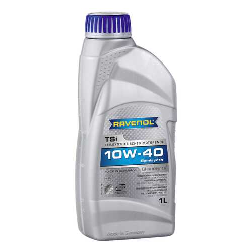 Моторное масло Ravenol TSI SAE 10W-40 1л в Несте Ойл
