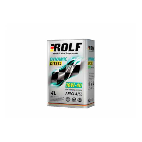 Моторное масло ROLF KRAFTON P5 U 10W-40 (Dynamic Diesel SAE 10w40 CI-4/SL) 4л в Несте Ойл