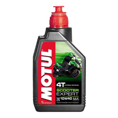 Моторное масло Scooter Expert 4T MA 10W-40 1л в Несте Ойл