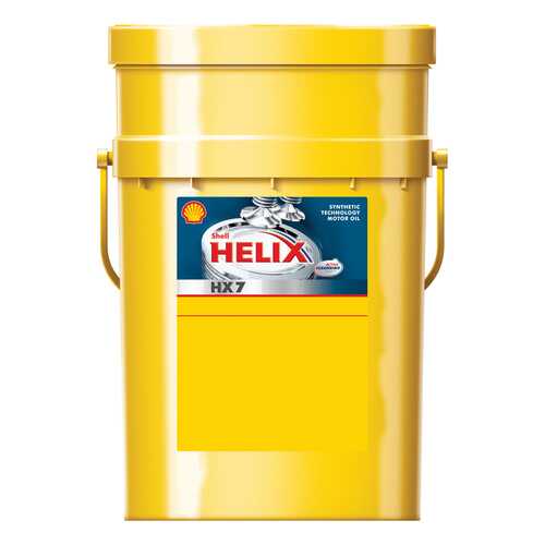 Моторное масло Shell Helix HX7 10W-40 20л в Несте Ойл
