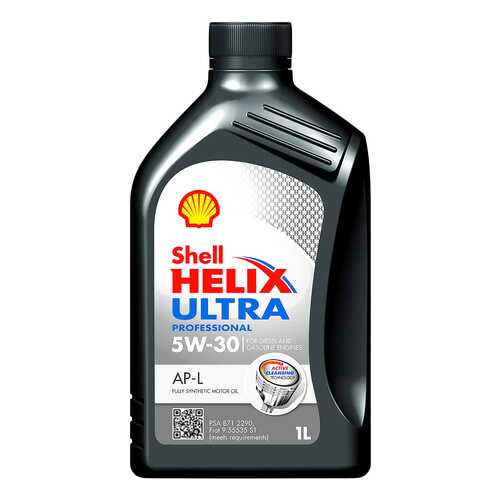 Моторное масло Shell Helix Ultra 5w-30 1л в Несте Ойл