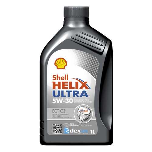 Моторное масло Shell Helix Ultra ECT 5W-30 C3 1л в Несте Ойл