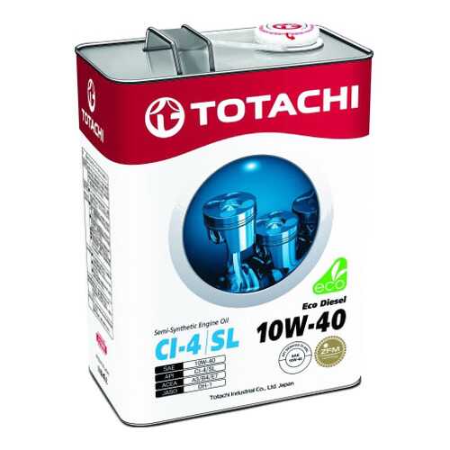 Моторное масло Totachi Eco Diesel Semi-Synthetic 10W-40 4л в Несте Ойл