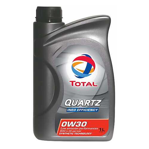 Моторное масло Total Quartz Ineo efficiency 0W-30 1л в Несте Ойл