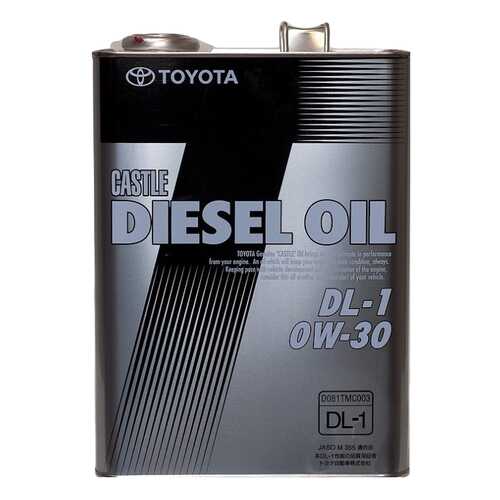 Моторное масло Toyota DL-1 0W-30 4л в Несте Ойл