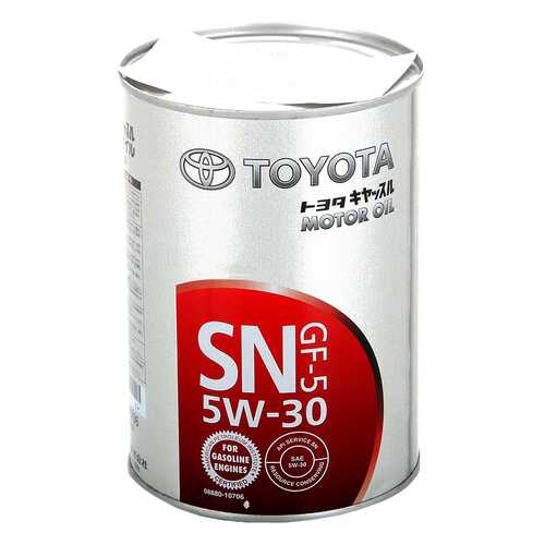 Моторное масло Toyota N 5W-30 1л в Несте Ойл