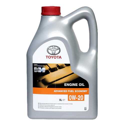 Моторное масло Toyota SN Advanced Fuel Economy 0W-20 5л в Несте Ойл