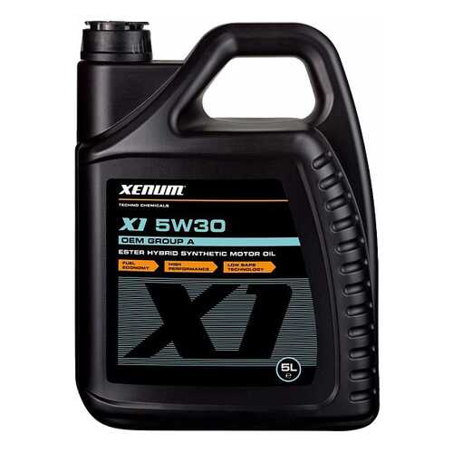 Моторное масло Xenum X1 5W-30 5л в Несте Ойл
